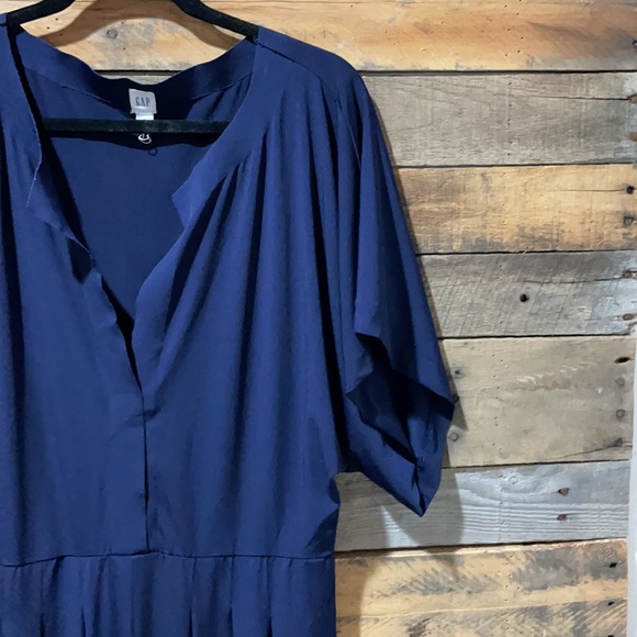 Gap (M) kimono sleeve, cropped, jumpsuit. - Picture 6 of 10